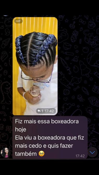 Depoimento de aluna 1